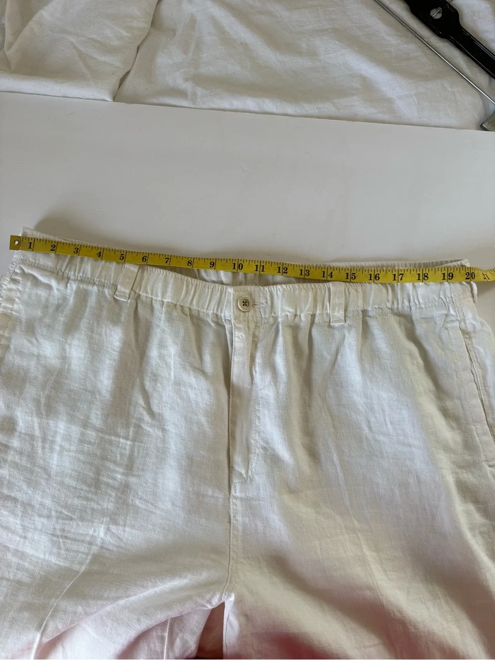 Tommy Bahama Beach Coast Linen Drawstring Resort XXL Pants Relaxed White Cruise